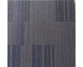 Carpete Milliken semi-novo azul/cinza